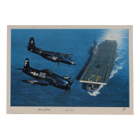 Robert M. Elder Signed 'Fast Cats' 11.5x16 Lithograph (AIV) at PristineAuction.com