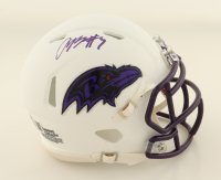 Rashod Bateman Signed Ravens Speed Mini Helmet (Beckett) at PristineAuction.com