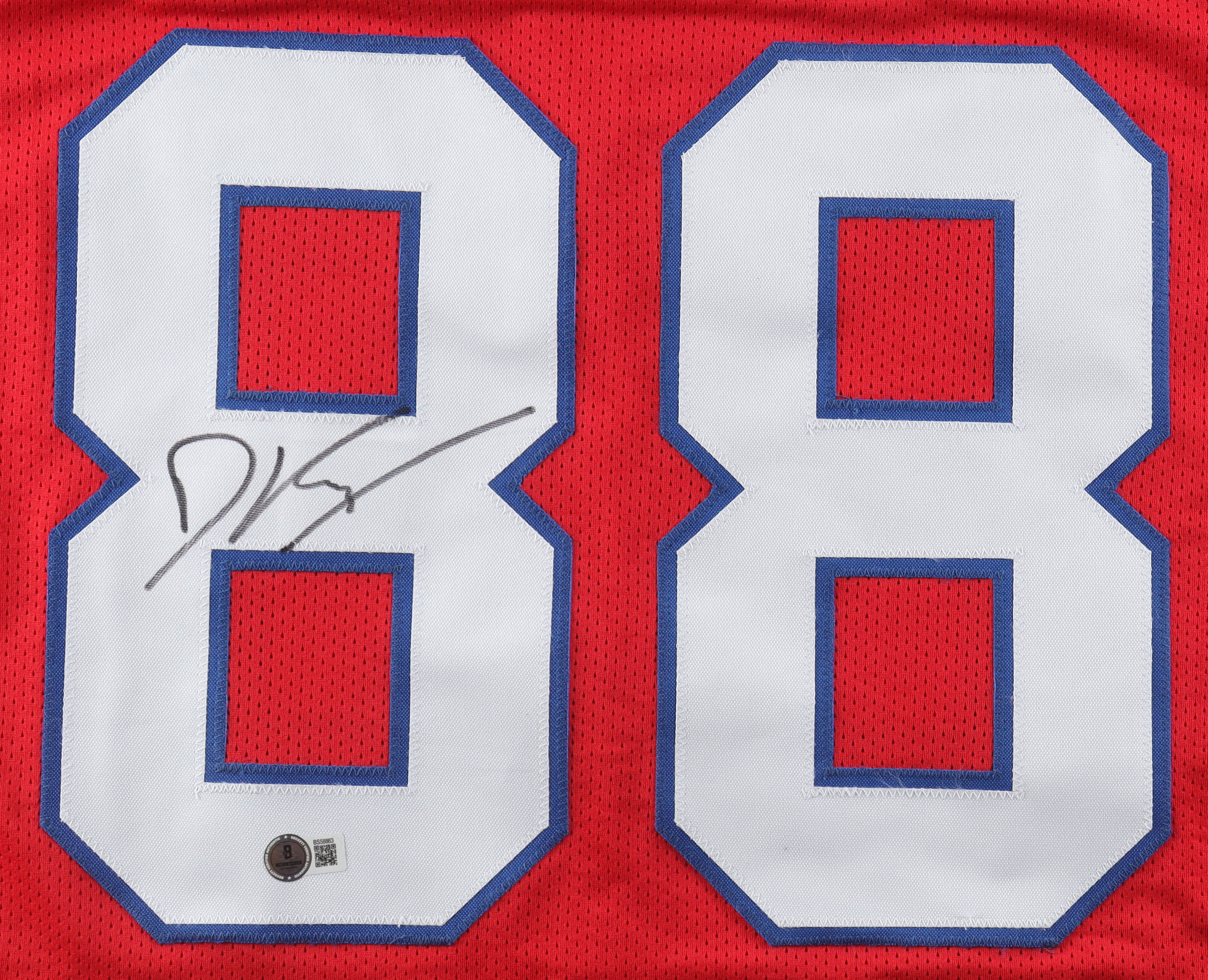 Dawson Knox Signed Jersey (Beckett) at PristineAuction.com Dawson Knox Signed Jersey (Beckett) at PristineAuction.com