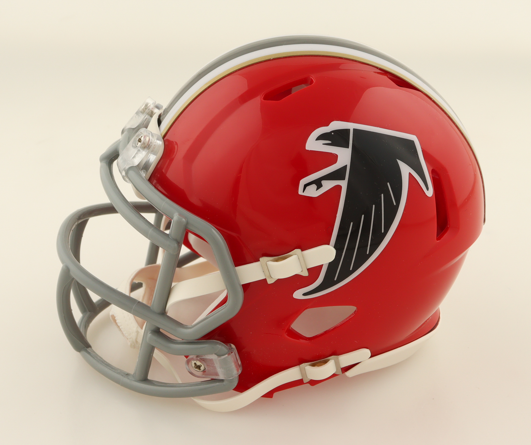 Michael Vick Signed Falcons Speed Mini Helmet (Beckett) at PristineAuction.com Michael Vick Signed Falcons Speed Mini Helmet (Beckett) at PristineAuction.com