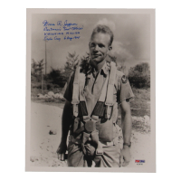 Morris Jeppson Signed 8x10 Photograph (PSA) WWII Enola Gay Crew at PristineAuction.com