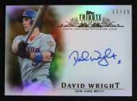 David Wright 2013 Topps Tribute Autographs #TA-DW #11/15 at PristineAuction.com