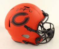 Devin Hester Signed Bears Full-Size Raven Alternate Speed Helmet (Beckett) at PristineAuction.com