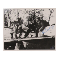 Ken Dahlberg Signed 8x10 Photograph (AIV) WWII 354th FG P-51 Ace 14 Victories at PristineAuction.com
