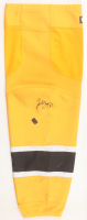 Patrice Bergeron Signed Bruins Game-Worn Sock (Bergeron COA) at PristineAuction.com