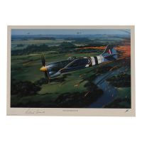 Roland Beamont Signed 'The Exterminator' 11.5x16 Lithograph (AIV) at PristineAuction.com
