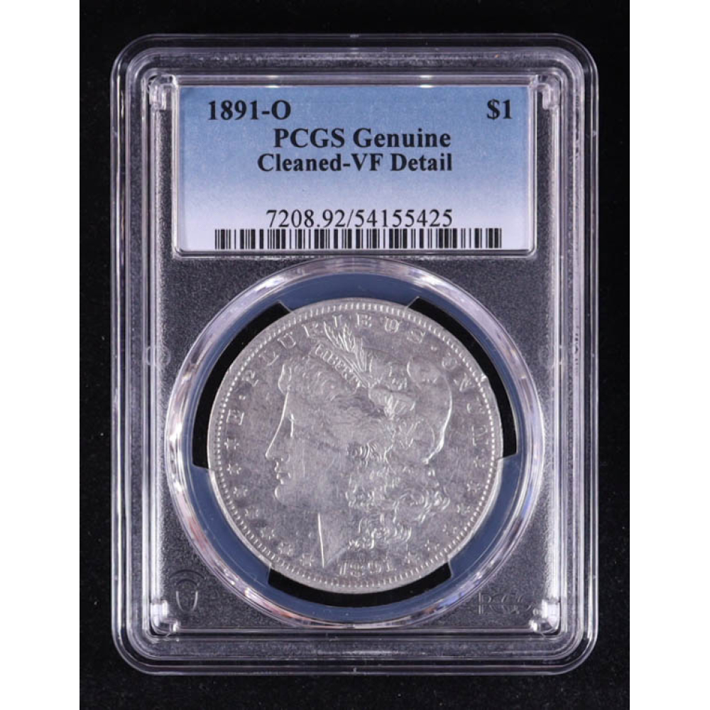 1891-O Morgan Silver Dollar (PCGS Genuine) at PristineAuction.com