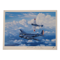 Joe M. Bean Signed 'Birth of a Legend' 11.5x16 Lithograph (AIV) at PristineAuction.com