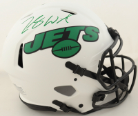 Zach Wilson Signed Jets Full-Size Authentic On-Field Lunar Eclipse Alternate Speed Helmet (Beckett) at PristineAuction.com