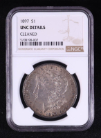 1897 Morgan Silver Dollar (NGC UNC DETAILS) at PristineAuction.com