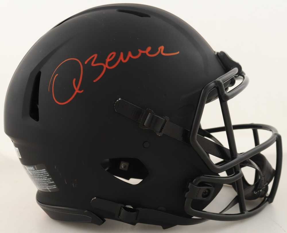 Quinn Ewers Signed Ohio State Buckeyes Full-Size Authentic On-Field Eclipse Alternate Speed Helmet (Beckett) at PristineAuction.com Quinn Ewers Signed Ohio State Buckeyes Full-Size Authentic On-Field Eclipse Alternate Speed Helmet (Beckett) at PristineAuction.com