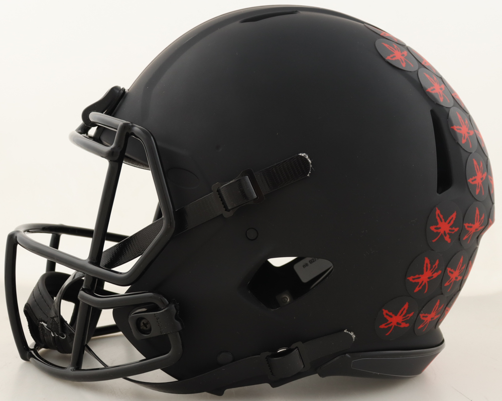 Quinn Ewers Signed Ohio State Buckeyes Full-Size Authentic On-Field Eclipse Alternate Speed Helmet (Beckett) at PristineAuction.com Quinn Ewers Signed Ohio State Buckeyes Full-Size Authentic On-Field Eclipse Alternate Speed Helmet (Beckett) at PristineAuction.com