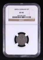 1899-A Germany 5 Pfennig (NGC XF45) at PristineAuction.com
