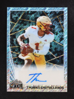 Thomas Castellanos 2024 Leaf Metal Blue Shimmer Autographs #90A-TC1 RC #10/20 at PristineAuction.com