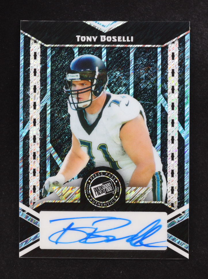 Tony Boselli 2024 Leaf Press Pass Autographs #PPA-TB2 #9/20 at PristineAuction.com Tony Boselli 2024 Leaf Press Pass Autographs #PPA-TB2 #9/20 at PristineAuction.com