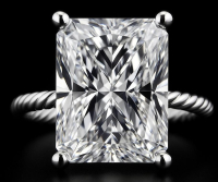 New 10.01 Carats Lab Grown Diamond Ring F, VS2 | Estimated Retail Value: $15,800 (UGL & IGI) at PristineAuction.com