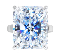 New 10.25 Carats Lab Grown Diamond Ring F, VS2 | Estimated Retail Value: $16,500 (UGL & IGI) at PristineAuction.com