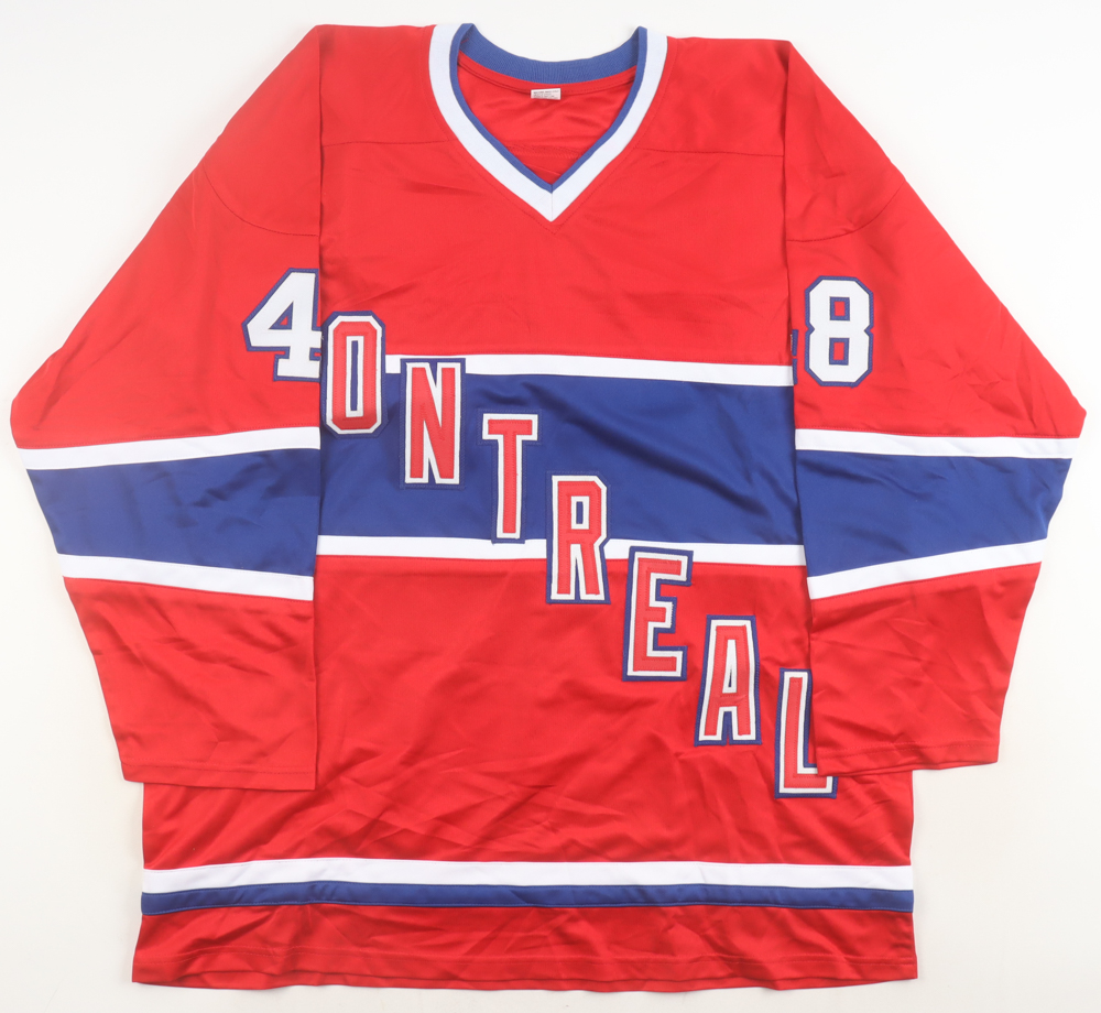 Lane Hutson Signed Jersey (JSA) at PristineAuction.com Lane Hutson Signed Jersey (JSA) at PristineAuction.com