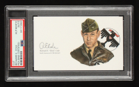 Richard E. Cole Signed Cut with Portrait WWII Doolittle Raider Co-Pilot Plane #1(PSA) at PristineAuction.com