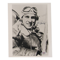 Joseph Rosbert Signed 8x10 Photo WWII AVG Flying Tiger Ace 6 Victories (PSA) at PristineAuction.com