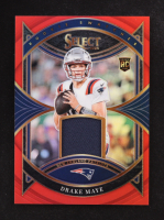 Drake Maye 2024 Panini Prizm Select Swatches #RS-DME RC at PristineAuction.com