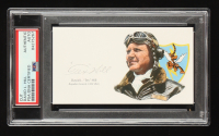 David "Tex" Hill Signed Cut with Portrait WWII AVG 15.25 Victories (PSA) at PristineAuction.com
