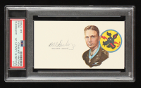 William Lawley Jr Signed Cut Signature with Portrait (PSA) WWII B-17 Medal of Honor Recipient at PristineAuction.com