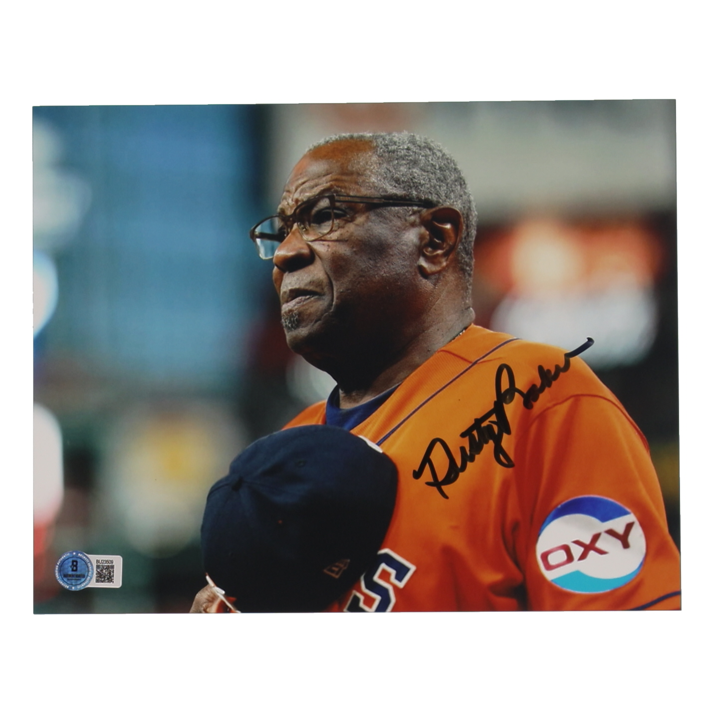 Dusty Baker Signed Giants 8x10 Photo (Beckett) at PristineAuction.com Dusty Baker Signed Giants 8x10 Photo (Beckett) at PristineAuction.com