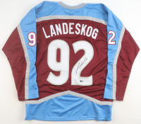 Gabriel Landeskog Signed Jersey (Beckett) at PristineAuction.com