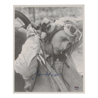 Kenneth Walsh Signed 8x10 Photo WWII USMC Ace 21 Victories (PSA) at PristineAuction.com