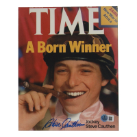 Steve Cauthen Signed 8x10 Photo (Beckett) at PristineAuction.com