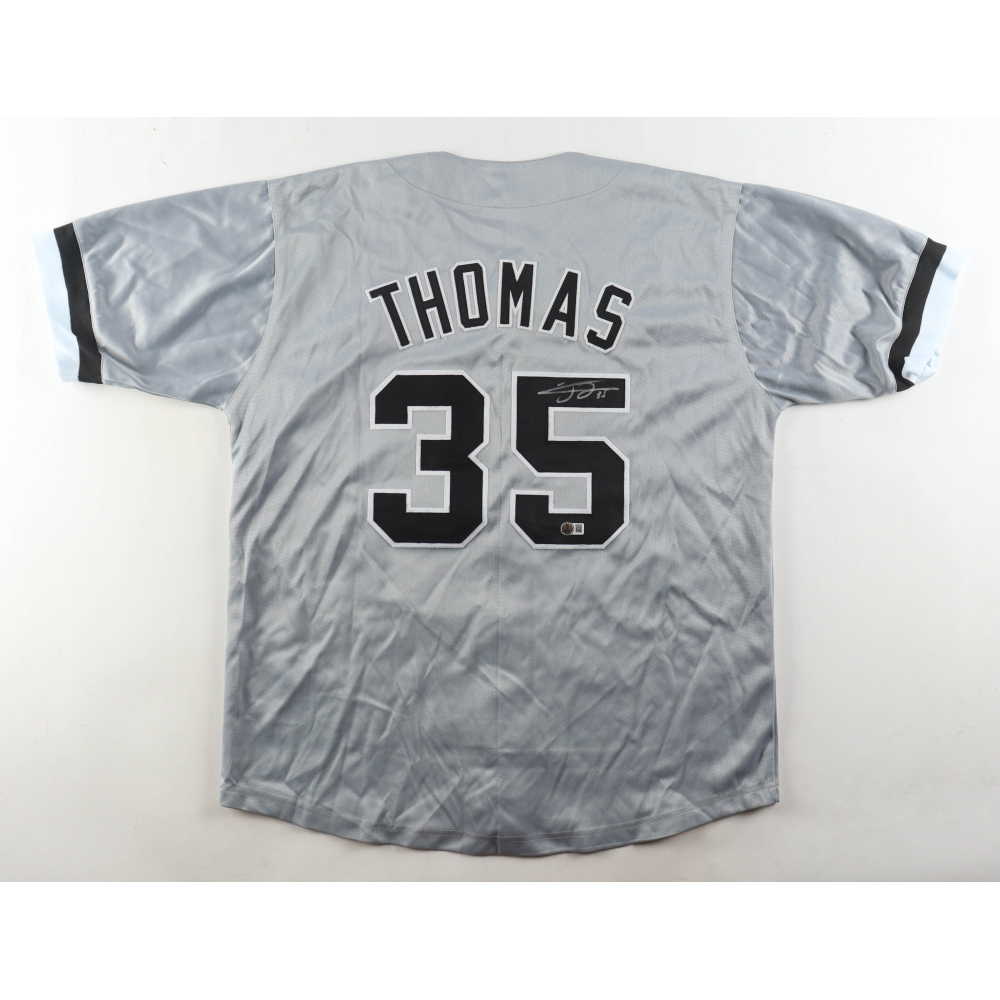 Frank Thomas Signed Jersey (Beckett) at PristineAuction.com