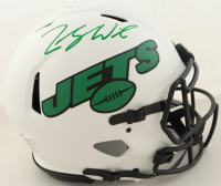 Zach Wilson Signed Jets Full-Size Authentic On-Field Lunar Eclipse Alternate Speed Helmet (Beckett) at PristineAuction.com