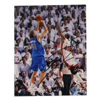 Dirk Nowitzki Signed Mavericks 8x10 Photo (Beckett) at PristineAuction.com