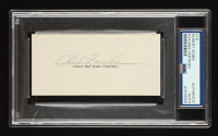 Hubert Zemke Signed Cut Signature (PSA) WWII 56th FG Zemke's Wolfpack at PristineAuction.com