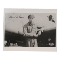 Bruce Carr Signed 8x10 Photo WWII Ace (PSA) 363 FG, 354 FG - 15 Aerial Victories at PristineAuction.com