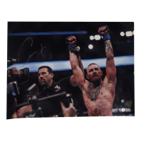 Conor McGregor Signed UFC 18x24 Photo (Beckett) at PristineAuction.com