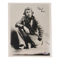 Paul Conger Signed 8x10 Photo WWII 56th FG Ace 11.5 Victories (PSA) at PristineAuction.com