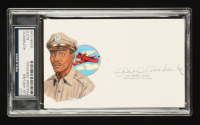 Lee Archer Signed 3x5 Cut With Portrait WWII Tuskegee Airmen (PSA) at PristineAuction.com