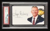 Eugene Kranz Signed Cut With Portrait Apollo 11 & 13 Flight Director (PSA) at PristineAuction.com