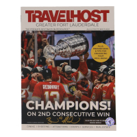 Brad Marchand Signed 2025 Travelhost Magazine (Marchand) at PristineAuction.com