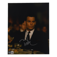 Johnny Depp Signed "Donnie Brasco" 8x10 Photo (Beckett) at PristineAuction.com