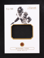 Michael Vick Keepsake Sports Edition Gem Relic Authentic #323 51/99 at PristineAuction.com