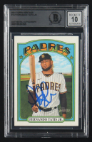 Fernando Tatis Jr. Signed 2021 Topps Heritage #137 (BGS | Autograph Grade 10) at PristineAuction.com