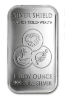 GSM Duality 1oz .999 Fine Silver Bullion Bar at PristineAuction.com