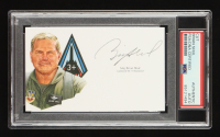 SR 71 Pilot Brian Shul Signed Cut With Portrait (PSA) at PristineAuction.com