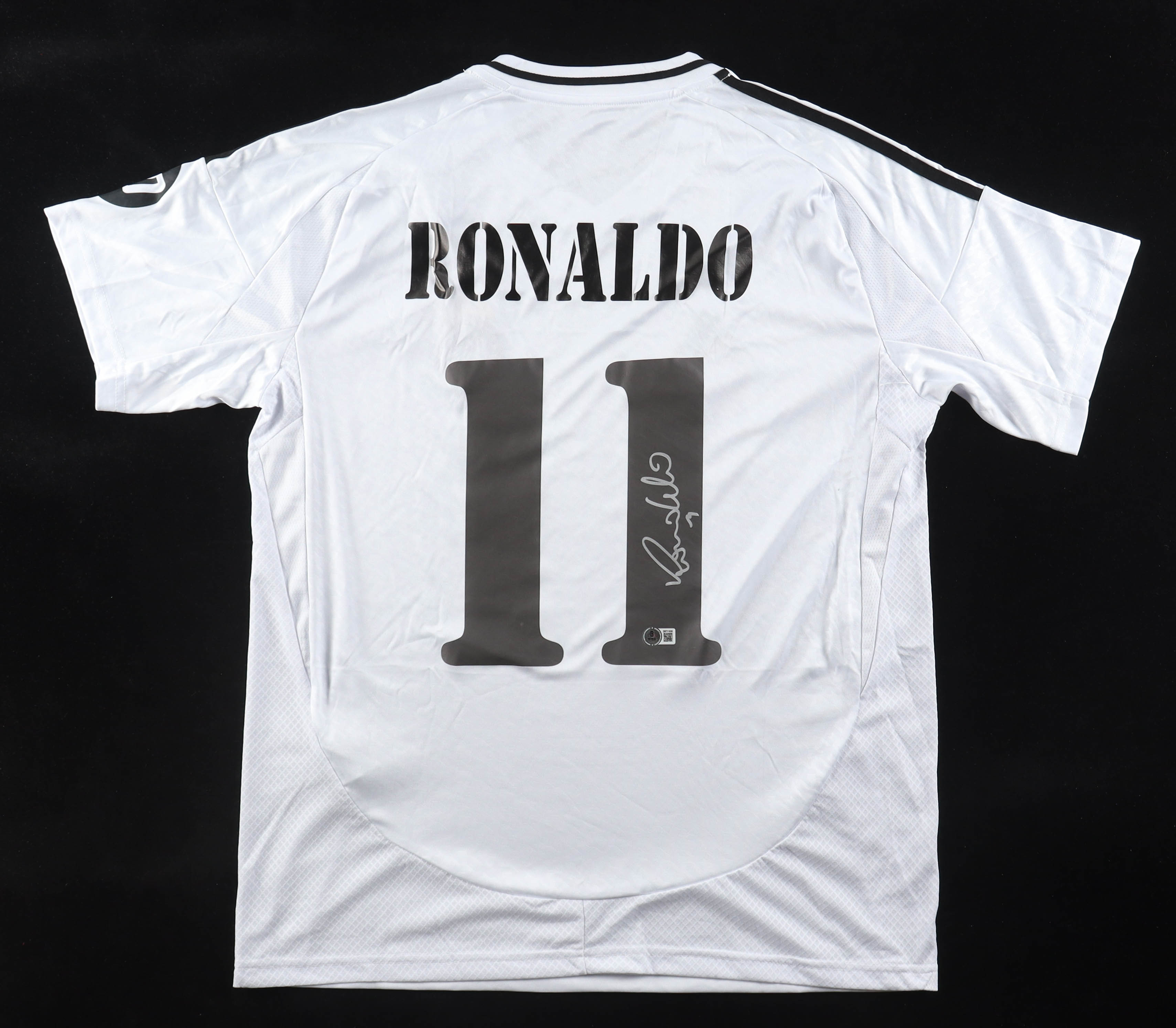 Ronaldo Nazario Signed Real Madrid Adidas Authentic Jersey (Beckett) at PristineAuction.com Ronaldo Nazario Signed Real Madrid Adidas Authentic Jersey (Beckett) at PristineAuction.com