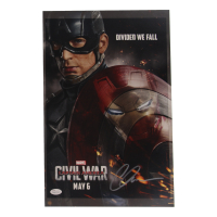 Chris Evans Signed "Captain America: Civil War" 11x17 Movie Poster Photo (JSA) at PristineAuction.com