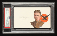 Robert Knapp Signed Cut Signature with Portrait (PSA) WWI Aviator & Pioneer at PristineAuction.com