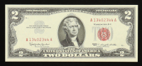 1963 U.S. $2 Legal Tender Note, Red Seal - Fr.1513 (AA Block) at PristineAuction.com